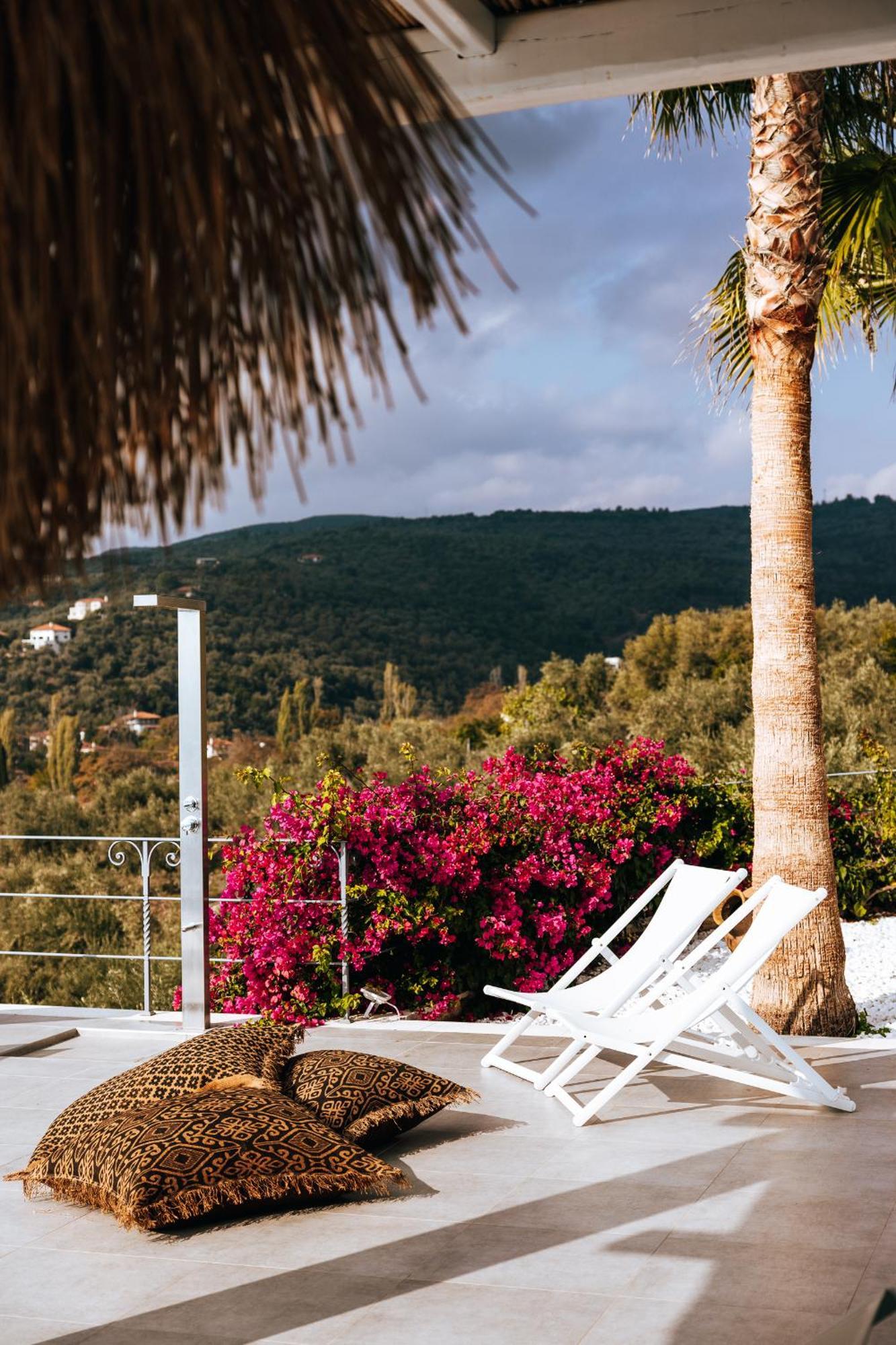 Luxury Apartments La Villa (Adults Only) Khórto Dış mekan fotoğraf