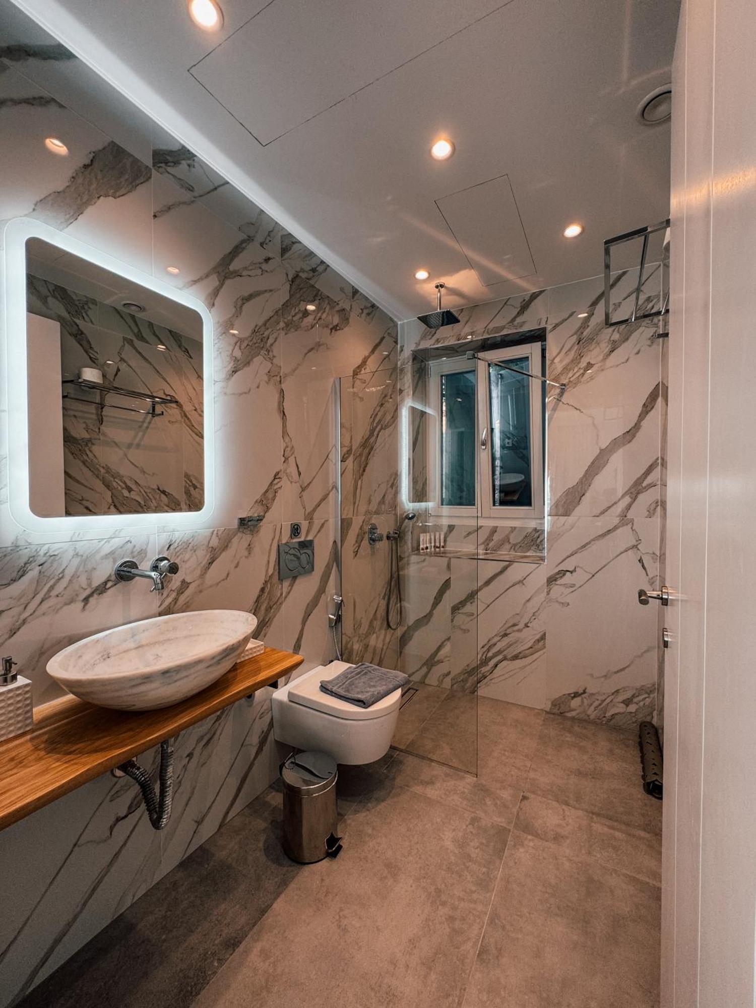 Luxury Apartments La Villa (Adults Only) Khórto Dış mekan fotoğraf