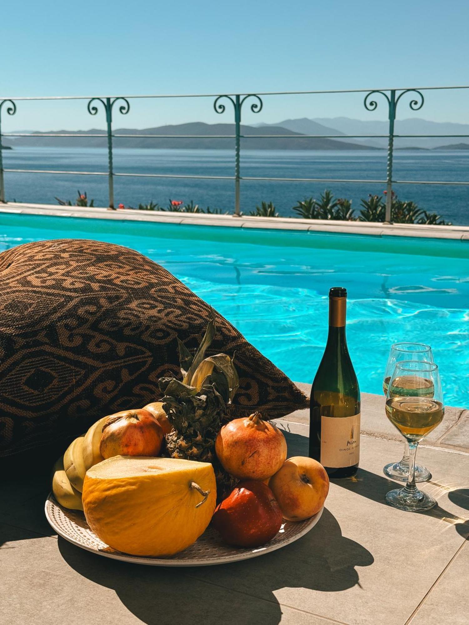 Luxury Apartments La Villa (Adults Only) Khórto Dış mekan fotoğraf
